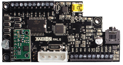 Xaxxon MALG Microcontroller PCB (Motors Audio Lights Gyro)
