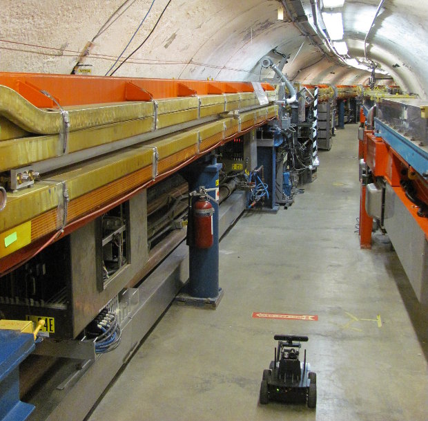 Oculus Prime Robot in Cornell Synchrotron CESR Tunnel